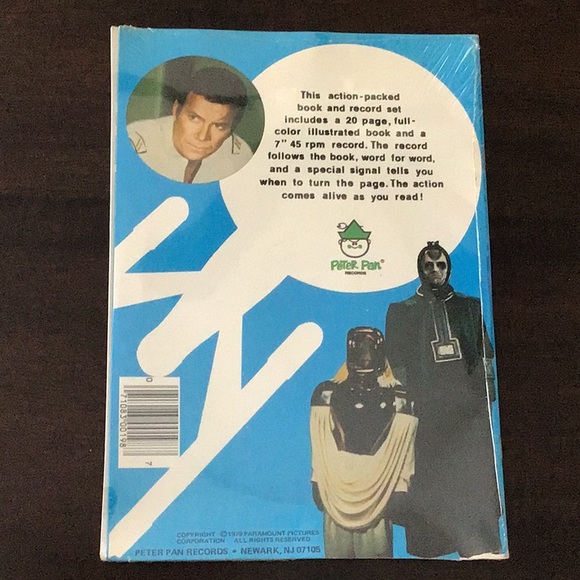 Star Trek Original Stories for Children Book & Record Set Dinosaur Planet - Picture 2 of 4